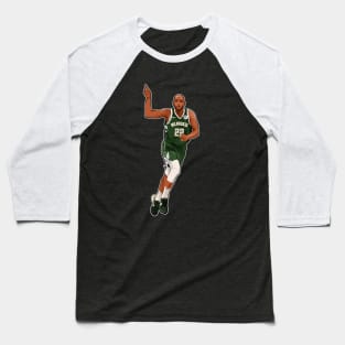 Khris Middleton #22 Get Three Points Baseball T-Shirt